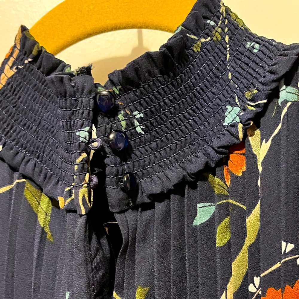 NANETTE LAPORE | SLEEVELESS PLEATED MIDI DRESS | Sz 10